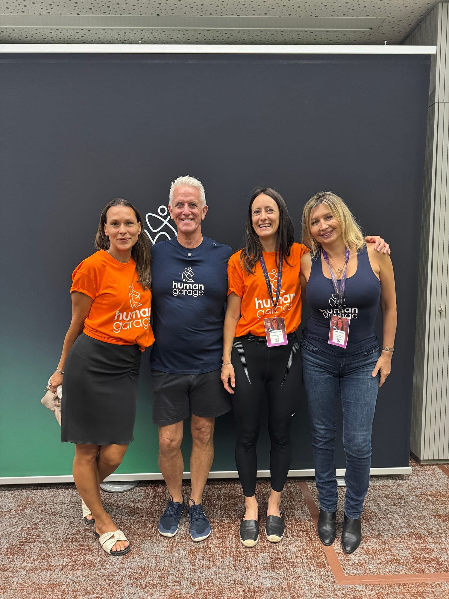 On site with the Human Garage founders at the Life Summit in Berlin