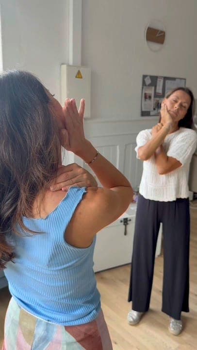 Movement sequence to reduce stress
